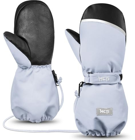 MCTi Skihandschuhe fäustlinge Kinder Wasserdicht Wärme Junge Mädchen 1-15J