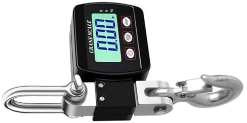 Báscula De Pesaje Digital 500 Kg Capacidad Báscula Grúas Para Objetos Pesados ​​Pantalla LCD Retroiluminación Básculas Gancho Industriales Básculas Colgantes Peso Digital