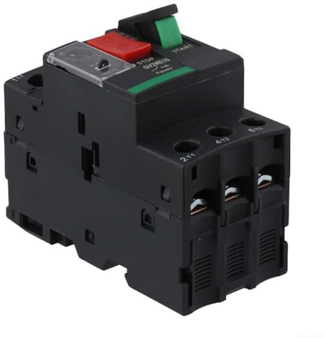 Interruttore magnetico termico di protezione del motore serie GV2 per sovraccarico e cortocircuito, regolabile 1-32A (GV2ME10C4-6.3A)