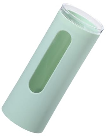 NIYANGLE Distributore di Bicchieri a Parete in Pp Verde Senza Perforazione, Portabicchieri Adesivo da Muro per Bicchieri di Carta, Organizer Compatto per Cucina, Ufficio e Bar