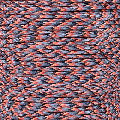 Paracord Planet Paracord mit WindIt Wizard - 30 m Paracord mit schwarzem Wickelwerkzeug - verschiedene Verwendungsmöglichkeiten und Funktionen (Cliffhanger)