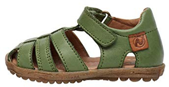Naturino Män se gladiatorsandaler, Grön kaki 0f06-48 EU