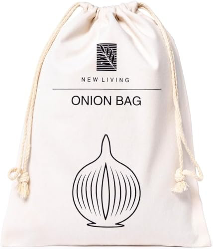 Onion Bag |Organic Linen Materials | Eco Product | by New Living | Food Storage Bag | 26 * 38