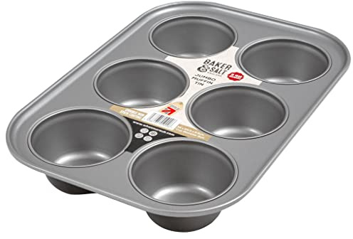 Baker & Salt 6 Cup Jumbo Muffin Tin WSP0.38