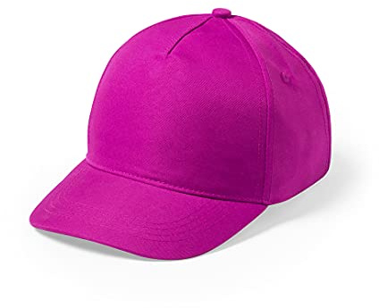 Cappellino da bambino a 5 pannelli in materiale di finitura morbida e chiusura regolabile. con fori di ventilazione ricamati e in varia gamma di colori vivaci.