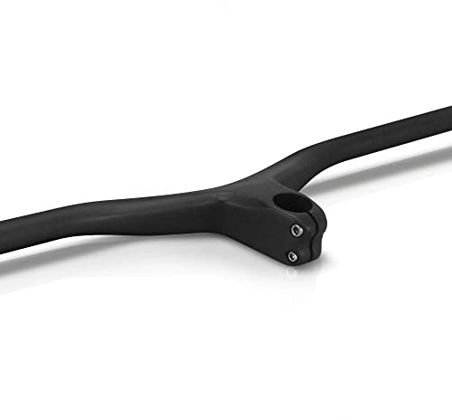 Alfa Pasca Carbon Integrierte Riser Lenker 28.6mm Mountainbike Lenker 700/720/740/760/780/800 * 70/80/90mm Kohlenstoff Lenker MTB