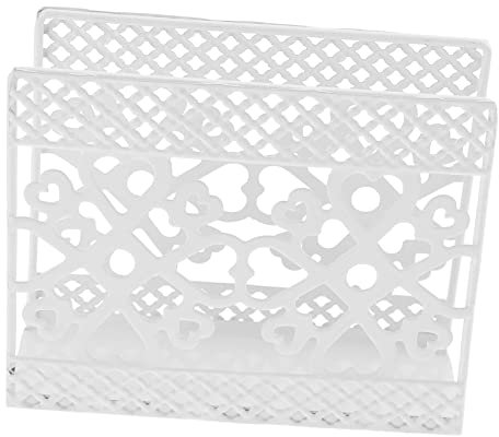 KICHOUSE Serviettenständer Aus Eisen Schreibtisch-taschentuchhalter Servietten-organizer Papierhandtuchhalter Für Schreibtisch