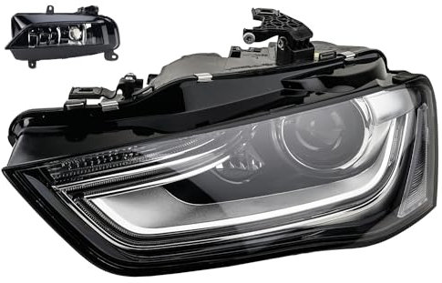 Johns, Scheinwerfer Xenon passend für Audi A4 8K D3S H7 Li. 02/2012- mit TFL + Nebelsc.