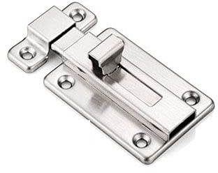 Serratura della porta, chiavistello della porta, serratura con bulloni scorrevoli, chiusura della porta, chiusura del cancello, chiusura a molla, chiusura a molla di sicurezza in acciaio inox, chiusur