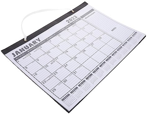 MAGICLULU Tischkalender Mit Monatsansicht Langlebiger Wandkalender Für Haushalt Und Büro Praktisches Kalenderdesign Mit Dickem Papier Und Übersichtlichen Innenseiten