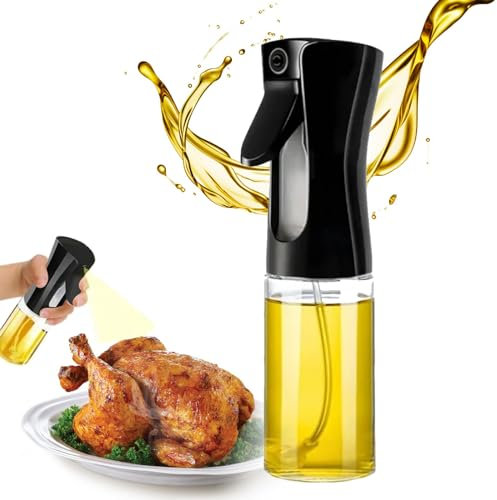 ActivoTex Olive Oil Mister - 300ml/10.1oz, Portable Cooking Oil Sprayer for Air Fryer, Salad, BBQ, Baking, Roasting