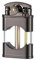 Accendino for sigari, accendino a cherosene antivento e impermeabile con contenitore trasparente Accendino vintage in metallo con pietra focaia, regalo da collezione, barbecue, gadget da uomo (Color
