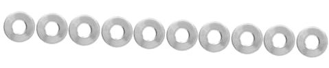 Mipcase 5pairs Pool Ladder Cover Plates Easy to Install Decorative Escutcheon for Swimming Pool Handrails Resistant Replacement Accessory Fit