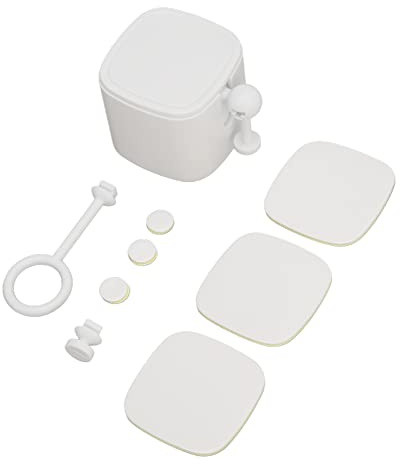 Akozon Wireless Smart Switch Pusher, APP Remote Timing Sprachsteuerung, Vielseitig für Garagentor, Lichtventilator und Mehrere Geräte, Kompatibel mit (WHITE)
