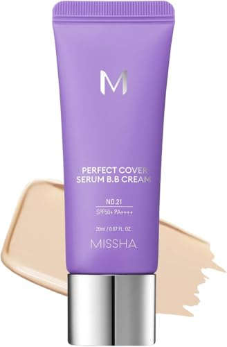 Missha M Perfect Cover Serum BB Cream No. 21 Light Beige, 20ml