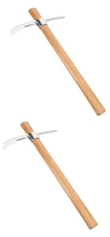 Yardwe 2 Herramientas Ergonómicas Japonesas para Jardinería Azadas para Plantar Fáciles De Manejar.