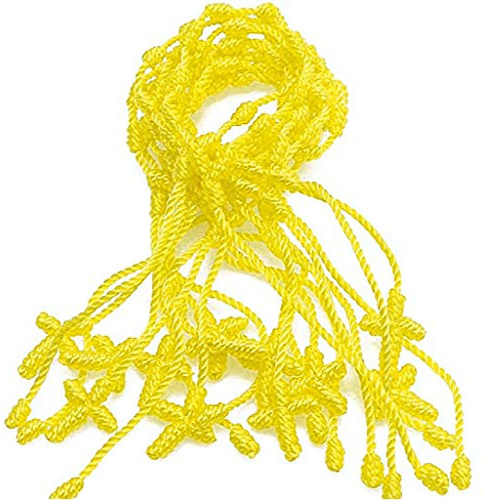 REDYY 12 Stück 7 Knoten String Kabbalah Armband zum Schutz Verstellbar Viel Glück Tibet Armbänder Amulett Geschenk für Männer & Wome String Armbänder