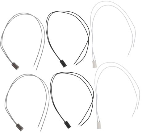 UKCOCO 6stücke Magnetischer Türschalter Mit Induktionsalarmschutz Magnetsensor Für Hotel Und Bürotüren Echtzeitüberwachungssensor Für Türsicherheit