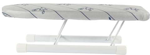 COOPHYA Tabla De Planchar Plegable Mini para Mesa Resistente y Compacta para Mangas Puños y Cuellos Fácil De Almacenar para Hogar y Viajes