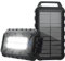 Cargador Solar 26800 mAh Power Bank Solar, Bateria Externa con Carga Rápida 15 W, Impermeable IPX4, 2 Puertos USB + Linterna LED, Compatible con Smartphones Tablets, Camping y Emergencias Negro