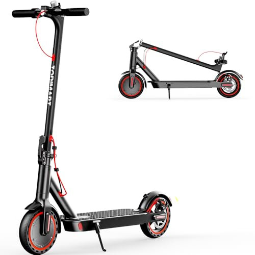 TODIMART T3 Trottinette Electrique Adulte Ultra Legere, Autonomie 30km Trotinette Électrique Pliable Moteur 350W Batterie 36V 7.8Ah, pneus nid d'abeille increvables, Scooter Electrique Adulte