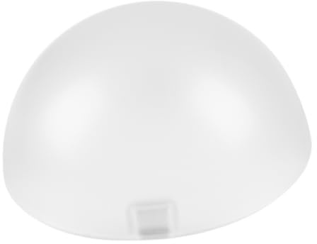 Diffusore Flash a Cupola Bianco in Plastica per Luce Morbida | Aggancio Facile, Copertura per Fotografia e Registrazione Video, Accessorio per Illuminazione