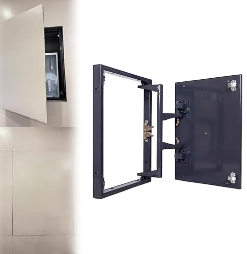 Kit pannello di ispezione impermeabile facile da installare per piastrelle da parete, ideale per riscaldamento elettrico, impianti idraulici e servizi di allarme (50 x 100 cm)