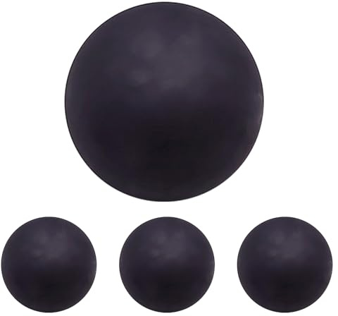 Palla da squash – Palla sportiva da 2 pollici | Design con controllo in - Rimbalzo forte Prestazioni stabili Presa affidabile Confezione da 4 palline da squash per allenamento Fitness Campo da g