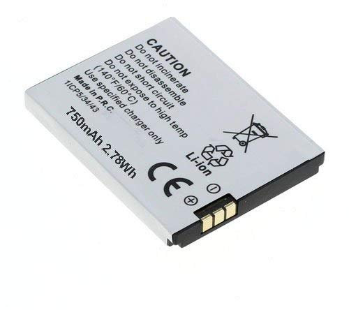 Ersatz Akku für AVM Fritz!Fon MT-F C5 C4 M2 ACCU mit 750mAh Li-ion