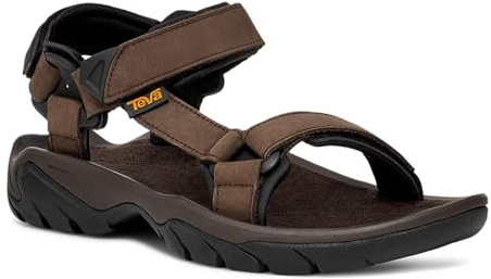 Teva Terra Fi Lite Leather M's, Men's Sandals, Trekking and Hiking Shoes, Turkish Coffee, 11 US
