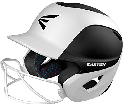 Easton | GHOST Softball Batting Helmet | Two-Tone Matt Black/White | Medium/Large