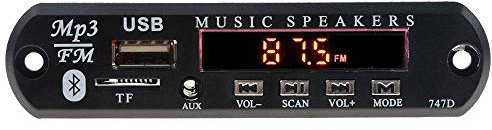 BOOMBOOST 12 V Bluetooth Lettore MP3 Scheda Decoder Lettore MP3 Kit Auto Radio FM TF USB 3.5 Mm WMA AUX Ricevitore Audio