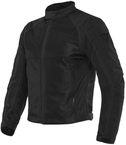 Dainese - Sevilla Air Tex Jacket, Sommer Motorradjacke Herren, Motorrad Jacke Atmungsaktive und Leichte mit Perforiertem Mesh für Maximale Bewegungsfreiheit, Schwarz