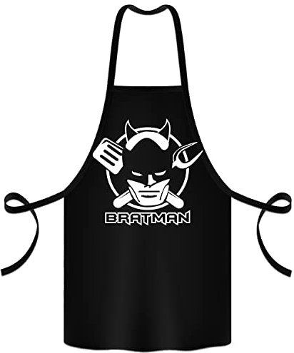 Shirtoo Koch- und Grillschürze - Bratman - Als Geschenk zu Weihnachten, Geburtstag und Vatertag