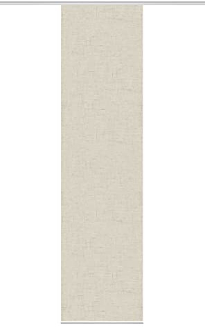 HOME WOHNIDEEN Schiebegardine PIVE, Digitaldurck, Dekostoff, Seidenoptik 245x60 cm, Farbe:Taupe, Größe:245 x 60 cm, Anzahl:1x