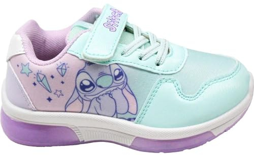CERDÁ LIFE'S LITTLE MOMENTS Baskets pour Enfants Stitch avec lumières LED interactives Semelle PVC Stitch