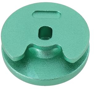 YINETTECH 1 st Joystick Cap Metallknappar Ersättande Tumdyna Lock Analog Kompatibel med Nintendo NEW 3DS 2DS XL LL Grön Metall Tumstift Grepp