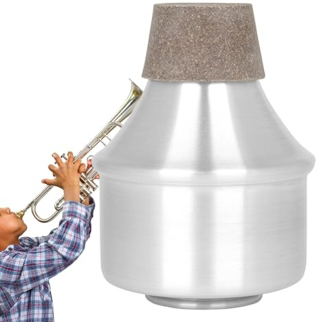 Trumpet Practice Mute Aluminum Alloy, Lightweight, Replacement Parts | Trumpet Mute for Musical Instruments Accessories