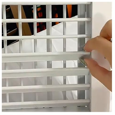 Cubierta de ventilación metálica rectangular, Rejilla de ventilación con hoja ajustable, rejilla de ventilación de aluminio con rejilla de malla transpirable for armario, zapatero, estanterías(60 x 60