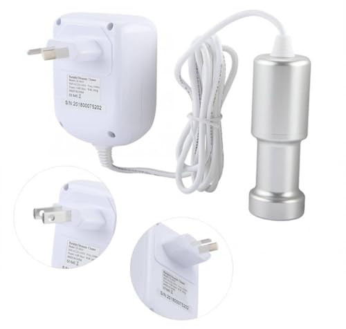 Small Size Mini Portable Multifunctional Ultrasonic Cleaner Sonic Soak, White, CE-9600