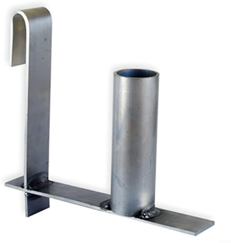 URPIZY Metall-Abrollhilfe Für PVC-Sichtschutzstreifen, Silber, Einfache Installation, Rostfrei, Zeitsparend, Präzise Montage, Für Doppelstabmattenzaun, Garten-Privatsphäre