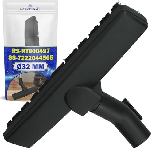 MONTERAL Cepillo Aspiradora Universal Ø 32 mm con Código Original RS-RT900497 SS-7222044565 para Rowenta - Garantía de 10 Años