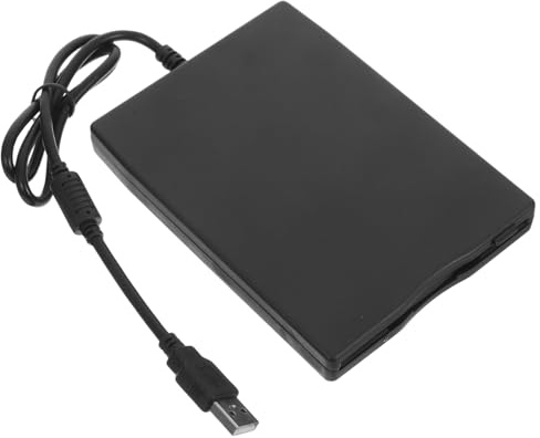 TEHAUX Unità Floppy Disk Esterna USB Portatile Leggera per Pc Laptop Compatibile con Windows Me Xp Installazione Plug And Play