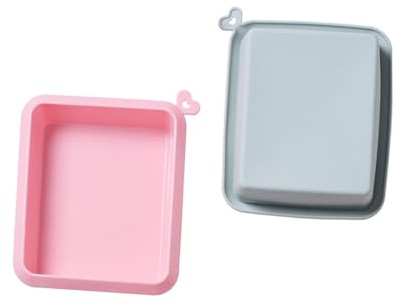 LOLIPPYY 2piezas Molde Para Pasteles De Silicona Molde Para Hornear Para Hacer Pasteles Casa Herramienta De Cocina Para Hornear