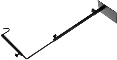 Alasum Supporto per Lampada per Rettili Regolabile in Altezza in Metallo Supporto per Lampada Riscaldante per Acquario e Terrario Struttura Compatta Resistente Dissipazione del Calore