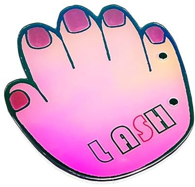 A forma di mano per ciglia vassoio supporto estensione pallet di stoccaggio ciglia conchiglie forma ciglia per saloni di bellezza