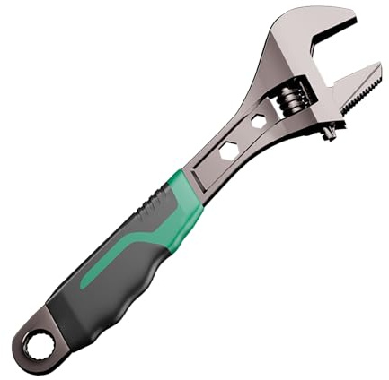 Genérico Chiave Regolabile Manuale, Antiruggine, Metallo, Resistente All'usura Multiuso Per Riparazione Domestica, Manutenzione Automotive, Impianto Idraulico, Costruzione E Fai Da Te