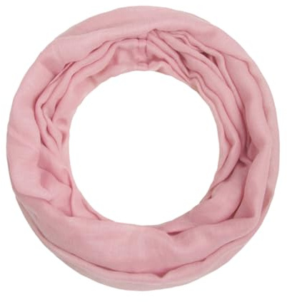 Majea Damen Loop Schal Alice – Leichter Ganzjahres-Schlauchschal schmal unifarben – 160x50cm Weicher Indoor & Büro Loop mit Viskose