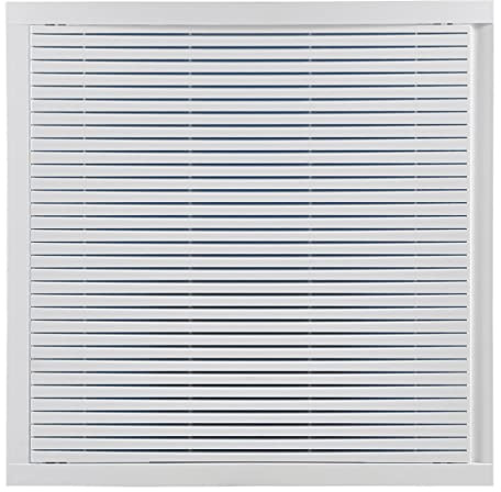 Steinberg14 Rejilla de ventilación (40 x 40 cm, orientable con filtro), color blanco