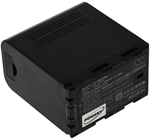 Powery Batería de Alta Capacidad para videocámara Profesional JVC GY-HM200 / GY-HM200E